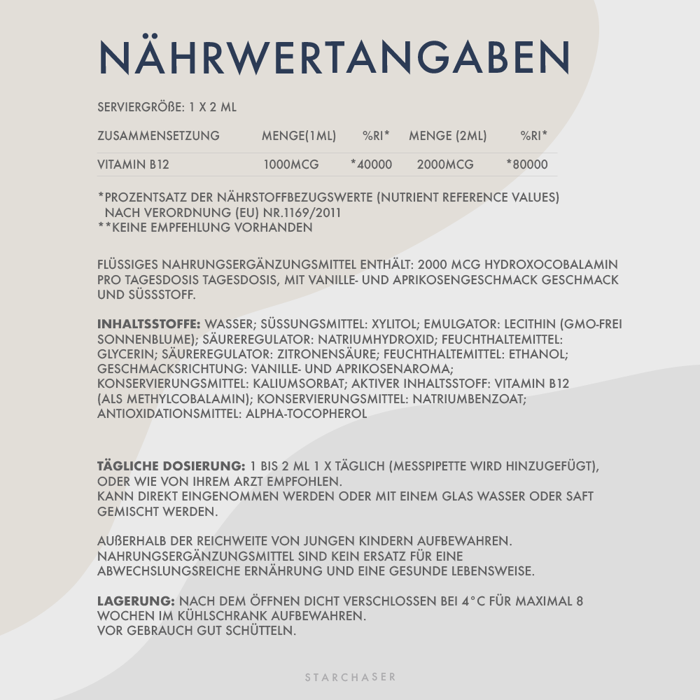 COOBABOOSTA NÄHRWERTANGABEN | STARCHASER Nutrition