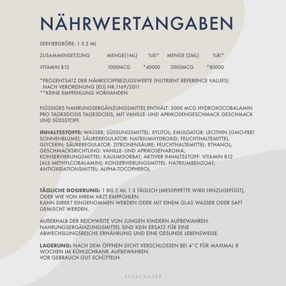 COOBABOOSTA NÄHRWERTANGABEN  | STARCHASER Nutrition